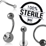 Sterilisierte Piercings