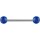 Piercingstab mit Schmucksteinen - CGRB2S-XS