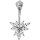 Bauchnabelpiercing Blume - BNDJ28