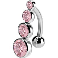 Bauchnabelpiercing Glitzersteine - BNJIP01