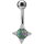 Bauchnabelpiercing Opal - BNJSO01