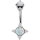 Bauchnabelpiercing Opal - BNDJSO01