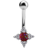 Bauchnabelpiercing Opal - BNJSO02