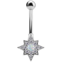 Bauchnabelpiercing Opal - BNJSO03