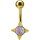 Bauchnabelpiercing Opal - GPBNJSO01