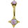 Bauchnabelpiercing Opal - GPBNDJSO01