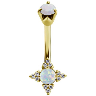 Bauchnabelpiercing Opal - GPBNDJSO02