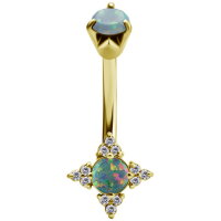 Bauchnabelpiercing Opal - GPBNDJSO02