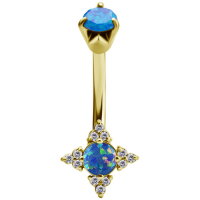 Bauchnabelpiercing Opal - GPBNDJSO02