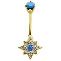 Bauchnabelpiercing Opal - GPBNDJSO03