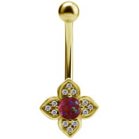 Bauchnabelpiercing Opal - GPBNJSO04