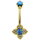 Bauchnabelpiercing Opal - GPBNDJSO04