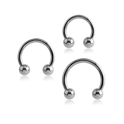 Piercing - Hufeisen Piercing Ring - MCB