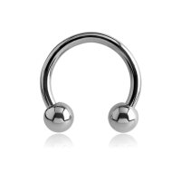 Titan Circular Barbell mit Kugeln 1.2 mm  - TMCB