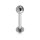 Titan Labret mit Kugel  - TLB