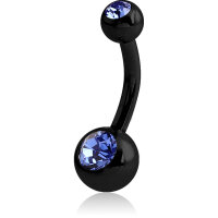 Intimpiercingbanane mit Glitzerkugeln - BKSBNDJ