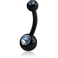 Intimpiercingbanane mit Glitzerkugeln - BKSBNDJ