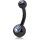 Intimpiercingbanane mit Glitzerkugeln - BKSBNDJ