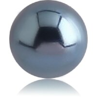Gebogener Titan Stab mit Kugeln 1.2 mm - TMBN-AN