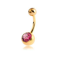 Bauchnabelpiercing Glitzerkugel - GPBNJ