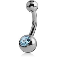 Titan Intimpiercing Glitzerstein 1.6 mm - TSBNJ