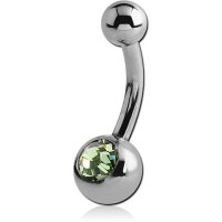 Titan Intimpiercing Glitzerstein 1.6 mm - TSBNJ