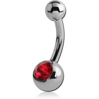 Titan Intimpiercing Glitzerstein 1.6 mm - TSBNJ