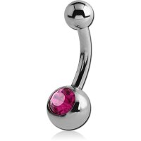 Titan Intimpiercing Glitzerstein 1.6 mm - TSBNJ