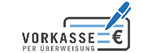 Vorkasse Überweisung